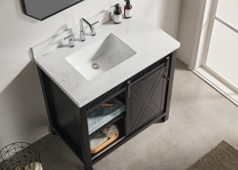Vietnam Bathroom Vanity Daisy4036B-PNB