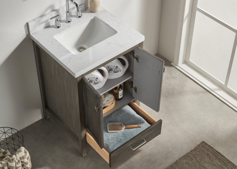 Rose1024AG 24 inches bathroom vanity