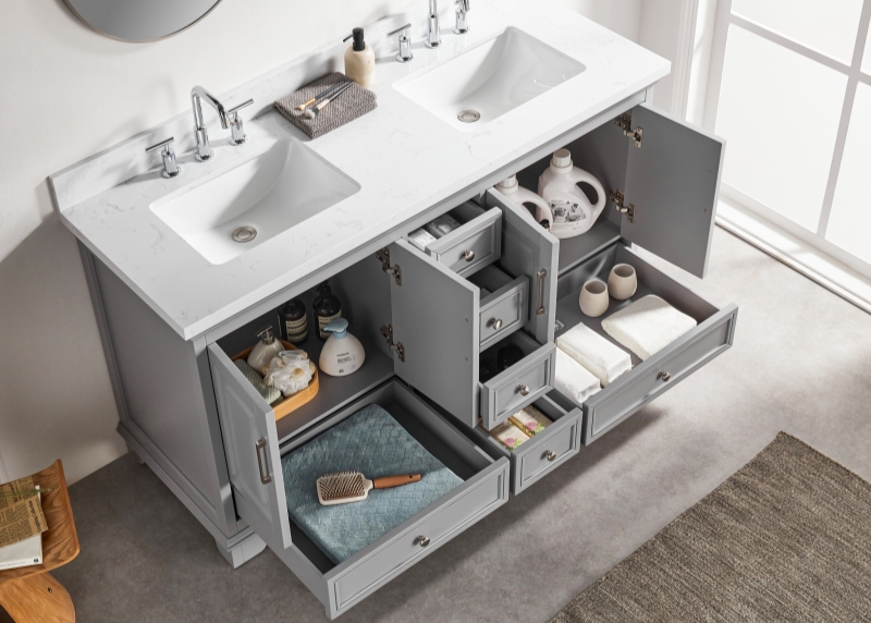 Vietnam Bathroom Vanity Rose8060GR