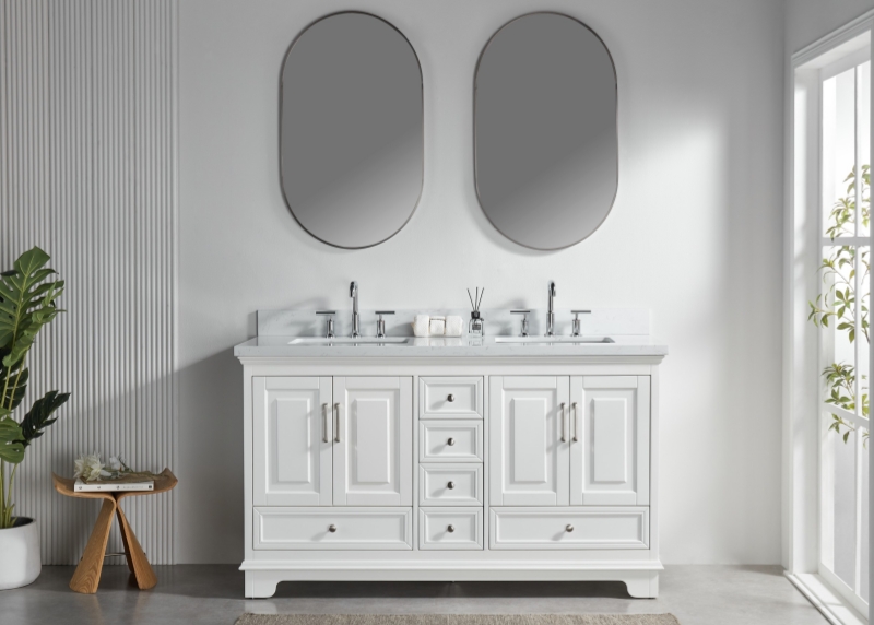 Vietnam Bathroom Vanity Rose8060W