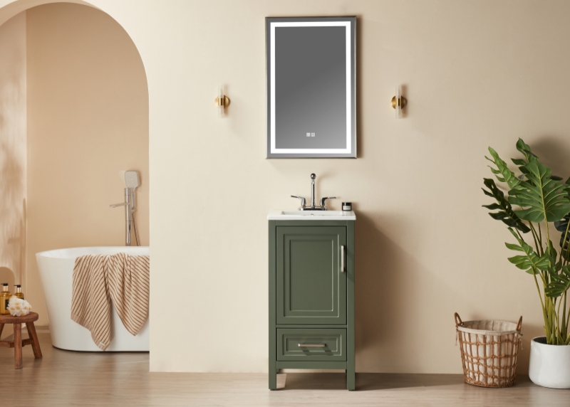 Vietnam Bathroom Vanity Rose1018DS-GE