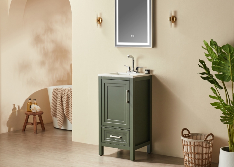 Vietnam Bathroom Vanity Rose1018DS-GE