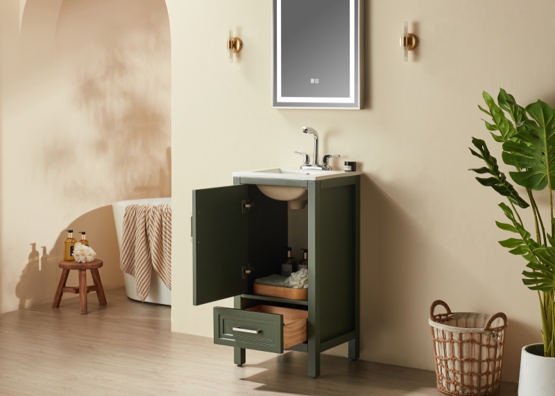 Vietnam Bathroom Vanity Rose1018DS-GE