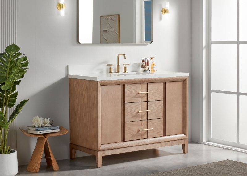 Iris8048A-LC Hot Sale Modern Designs Bathroom Vanity