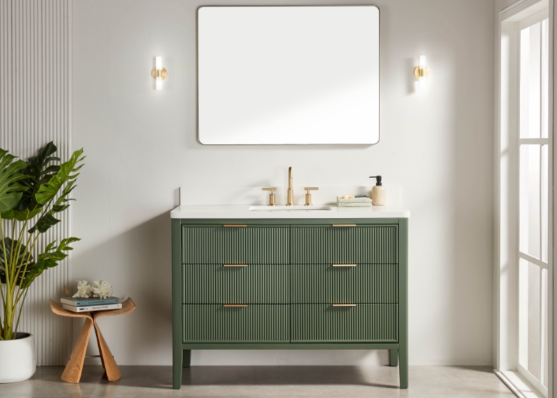 Tulip13048GE Single Sink Bathroom vanity