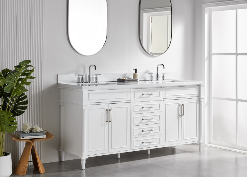 Vietnam Bathroom Vanity Iris7072C-W