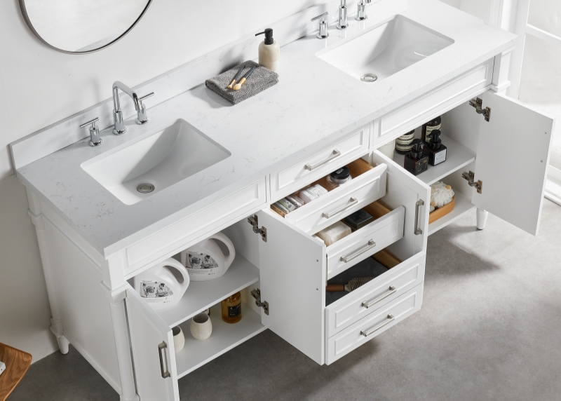 Vietnam Bathroom Vanity Iris7072C-W