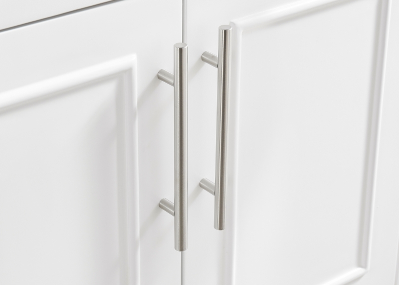 Iris21072W New Designs Bathroom Cabinet 72 Inch