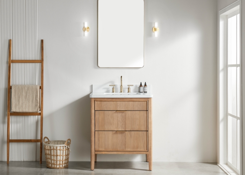 Tulip13030LC Single Sink Bathroom vanity