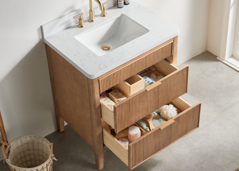Tulip13030LC Single Sink Bathroom vanity