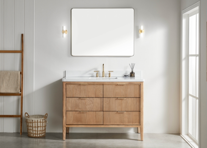 Tulip13048LC Single Sink Bathroom vanity