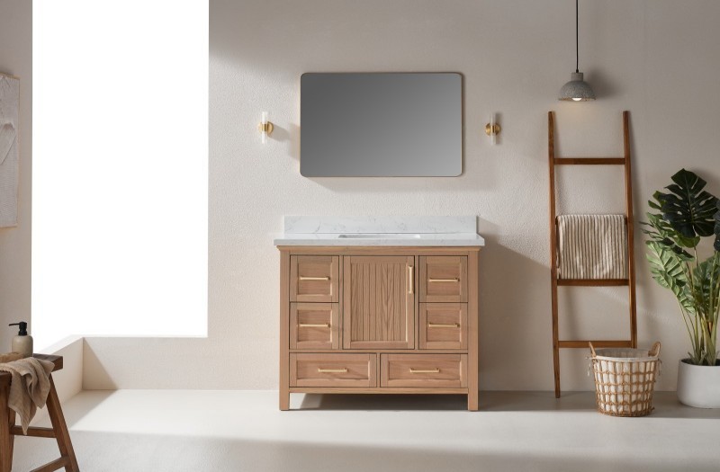 Vietnam Bathroom Vanity Rose7042WO